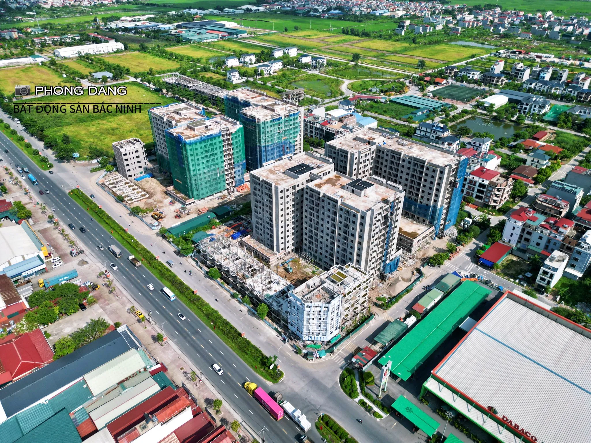 Shophouse 5 tầng dự án Tùng Bách – Quế Võ