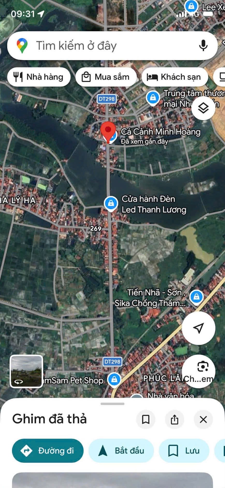 Bán lô đất mặt đường TL298 Tăng Quang